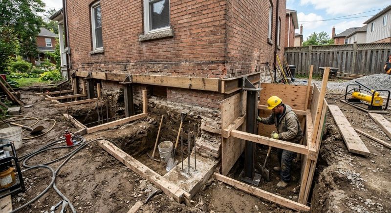 Structural Underpinning in Gloucester County, NJ